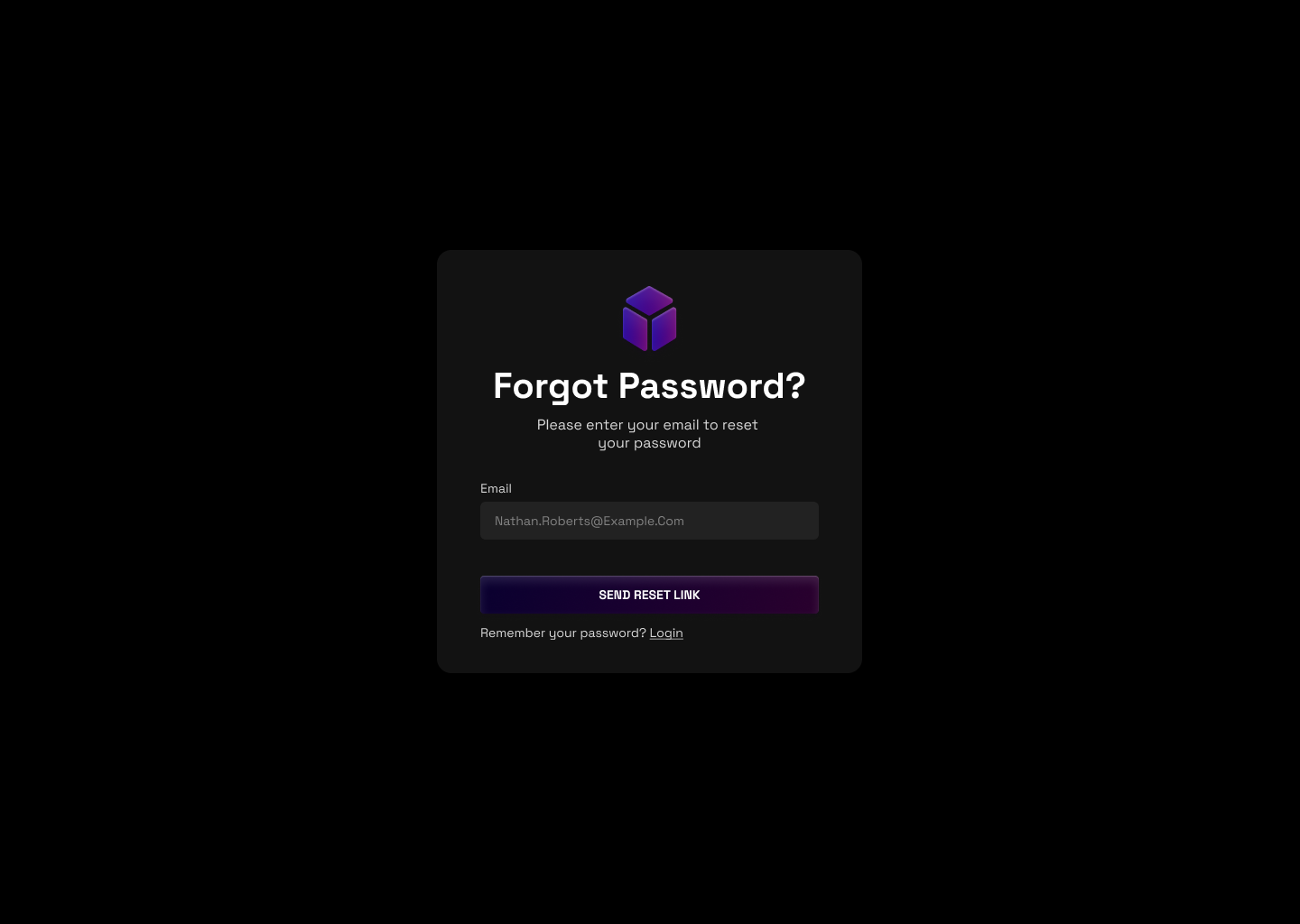 Forgot password